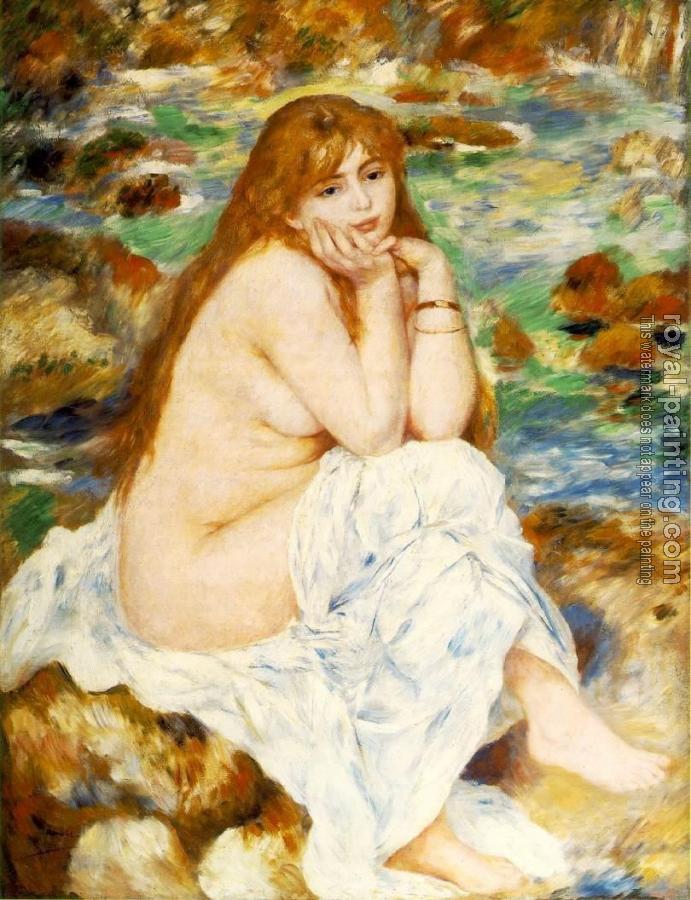 Pierre Auguste Renoir : Seated Bather V Pierre Auguste Renoir : Seated Bather V